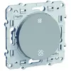 SCHNEIDER ELECTRIC Interrupteur VMC Odace aluminium