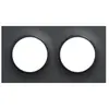 Schneider Electric S540706 Odace Styl Plaque anthracite 3 postes