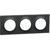 Schneider Electric S540706 Odace Styl Plaque anthracite 3 postes