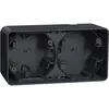 Schneider MUR37914 Boîte Mureva Styl 2 postes Horizontal pour montage ...