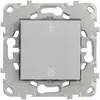 Interrupteur va et vient VMC 10A aluminium - Unica - Schneider