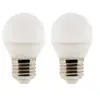 Ampoules LED sphérique ELEXITY - Lot de 2 - 5,2W - Blanc chaud - E27