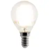 ELEXITY Ampoule LED Déco filament mate 4W E14 Mini globe