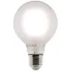 ELEXITY Ampoule LED Déco filament mate 6W E27 globe