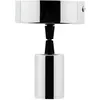 Elexity - Kit de suspension luminaire métal avec cordon textile Chrome