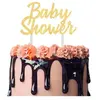 Cake Topper Gateau Baby Shower doré