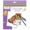 Avenue Mandarine AVENMARD CARNET COLORIAGE WILD 4