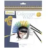 Carnet de coloriage - Wild 5 - 28 feuilles