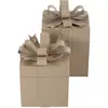 Decopatch Set van 2 vierkante geschenkdozen