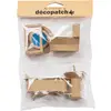 Décopatch AC925C - Assortiment de 6 miniatures - Sdb