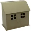 Decopatch Décopatch EV018C - Un support en papier brun mâché 15x26x24,5 cm, Urne maison