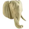 Decopatch Objet en papier mâché tête éléphant 31 x 16,5 x 36 cm