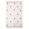 Nattiot Tapis rectangulaire pois terracotta Wooly (100 x 150 cm)