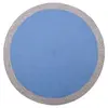 Nattiot Tapis rond Nolan bleu (120 cm)