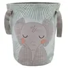 Nattiot Sac à jouets éléphant Junko (30 x 40 cm)