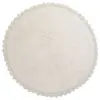 Nattiot Tapis rond Perla écru (110 cm)