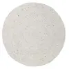 Nattiot Tapis rond Neethu naturel (110 cm)