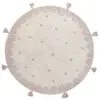 Nattiot Tapis rond Mallen (110 cm)