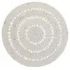 Nattiot Tapis rond Bibek naturel (110 cm)