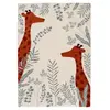 Nattiot Tapis rectangulaire girafe Nisü (120 x 170 cm)