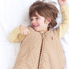 LITTLE CREVETTE Gigoteuse enfant coton bio 3-6 ans Vichy - 130 cm