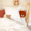 Parure de lit enfant taie et housse de couette 140x200 cm coton bio Ra...
