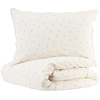 LITTLE CREVETTE Parure de lit bébé taie et housse de couette 100x140 cm Louison