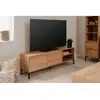 Concept-Usine Meuble TV en bois avec placard NAVI