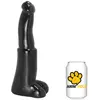 HARDTOYS Gangbangster - Bull - Dildo - 25 x 6,7 cm - PVC - Zwart