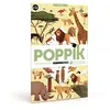 Poppik Jeu pour découvrir la nature Popik Poster Savane Stickers