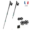 Bâton de randonnée Guidetti B Light Spatio Noir 63/135 cm