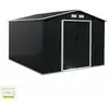 SWEEEK Abri de jardin métal 8,95m² avec kit d'ancrage Flandre