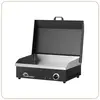 LITTLE BALANCE 8668 Snack Plus Black Edition, Plancha électrique 6-8 p...