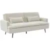 SWEEEK Canapé convertible 2-3 places bouclette John