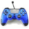 Manette filaire SteelPlay Metaltech Bleue pour PS4