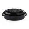 Graniteware - Cocotte Roaster en acier émaillé   Format moyen
