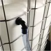 Pack trop-plein cuve eau embout coudé Ø 20 mm + 2M Tuyau