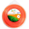 Fil rond pour coupe bordure - JARDIAFFAIRES - 1,6mm x 15 mètres - Coupe et résistance de haute qualité