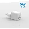Chargeur USB C GREEN_E USB-C 20W Blanc Origine France Garantie