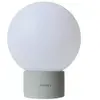 Lumisky Lampe de table touch pied en béton gris LED blanc chaud/dimmable TERRA CONCRETE H25cm