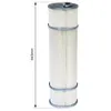 Cartouche de filtration Weltico C6 (625 mm) - Filtre à cartouche - Sim...