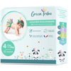 Green Tribu Couches Écologiques Taille 4 7-18 kg 22 Unités