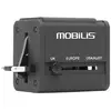Mobilis, Adaptateur de voyage, Worldwide Travel Adaptor 2 USB