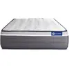 Actisom Actisom Matelas 90x190 Ressorts Ensachés + Mémoire De Forme Maxi Épaisseur 7 Zones De Confort