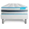 Ensemble sommier matelas 90x190 Bodyzone Ressorts ensachés - 24 cm - F...