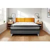 VITALIT Ensemble sommier matelas 140x190 VITALPOWER ZEN Mémoire de forme ProfiZone - 23 cm - Ferme - sommier gris