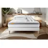 Septnuits Pack Matelas + Sommier 160x200 Memo Zen Mousse A Memoire De ...