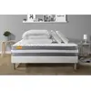 Septnuits Pack Matelas + Sommier 140x190 Memo Plus Memoire De Forme 3 ...