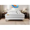 Septnuits Pack Matelas + Sommier 160x200 Memo Luxe Ressorts Ensaches +...