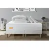 Septnuits Pack Matelas 160x200 + Double Sommiers 80x200 Memo Bio Mouss...